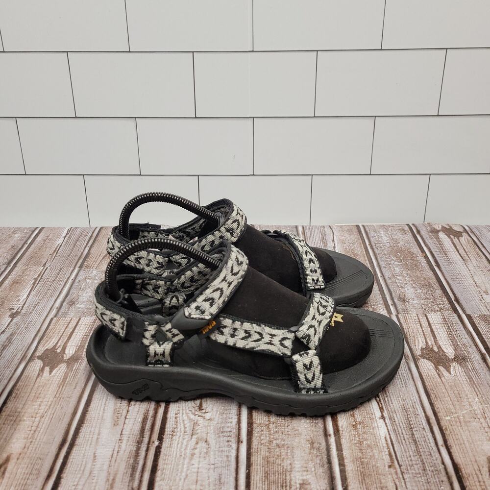 Teva Hurricane XLT2 Sandals Black Gray Sport Hiking Womens Size 8 - Picture 4 of 9